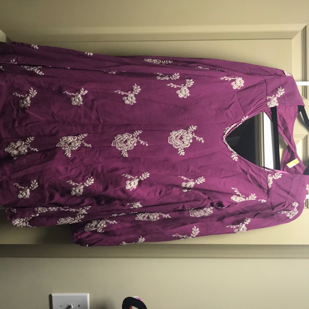 Embroidered Austin Dress
